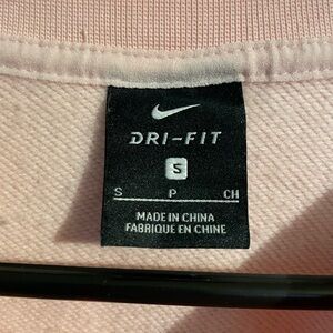 Nike crop top sweatshirt